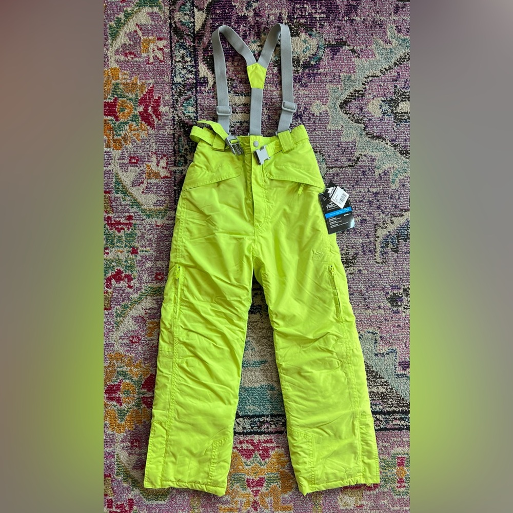 Kids Trespass Ski Pants Size 9/10 Limeade New with Tags
